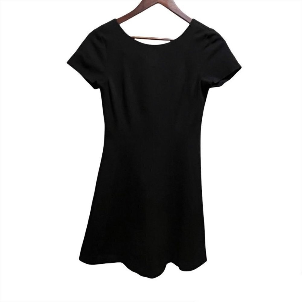 Size 0 Banana Republic Black Fit & Flare Dress